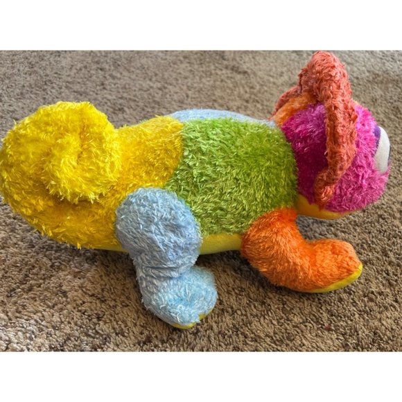 Kohls Cares Leo Lionni Chameleon Plush 12 in Rainbow Lizard Stuffed Animal Toy - Picture 5 of 8